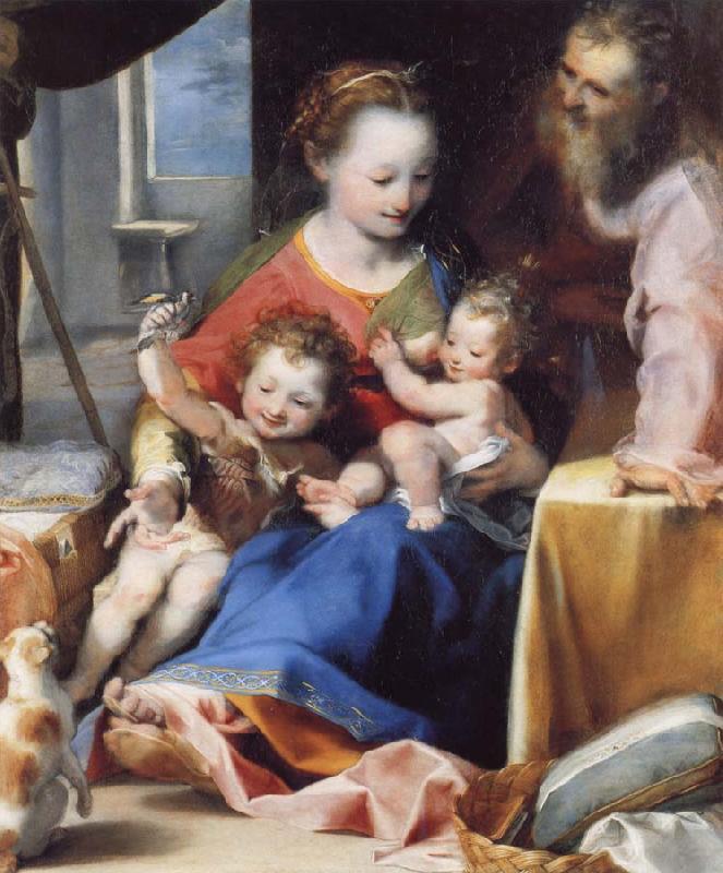 Federico Barocci The Madonna and Child with Saint Joseph and the Infant Baptist